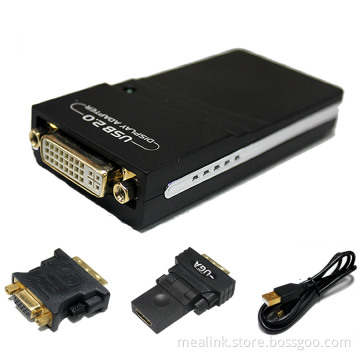 USB to HDMI Converter /USB to DVI-I+HDMI+VGA Converter (YLC0101V)
